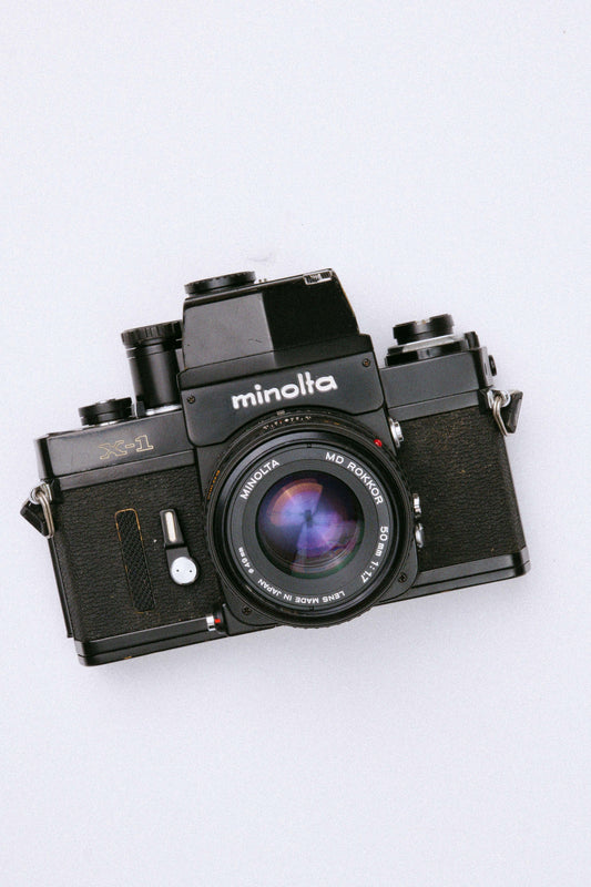 Minolta X-1 w/ 50mm F1.7 lens